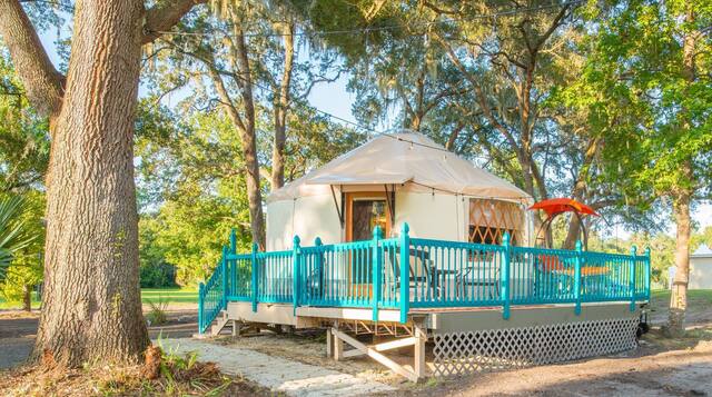 Glamping Yurt in Danville