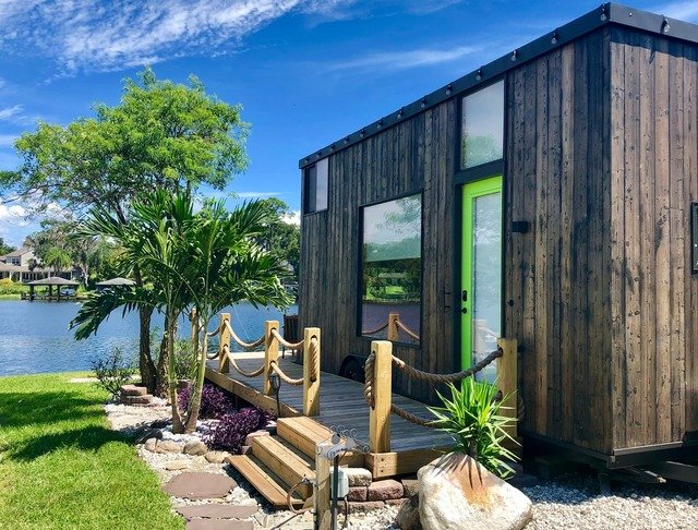 waterfront tiny home