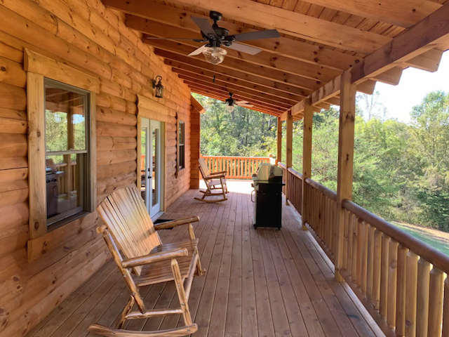 hocking hills airbnb waterfall pool