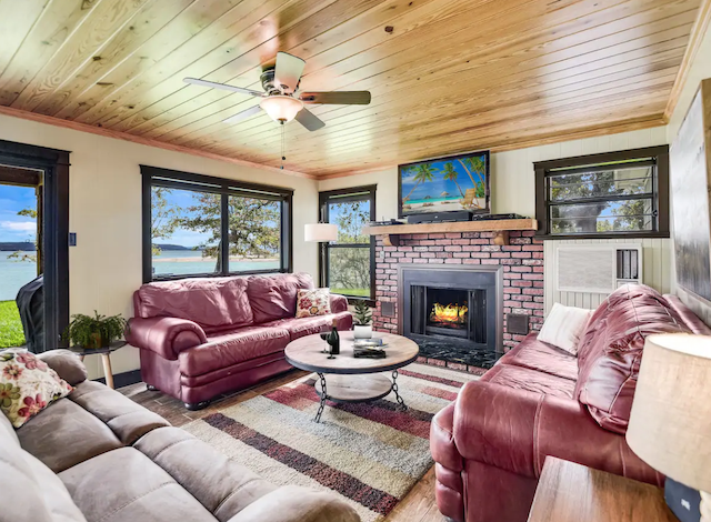 Lake House Cabin With Dock & Firepit