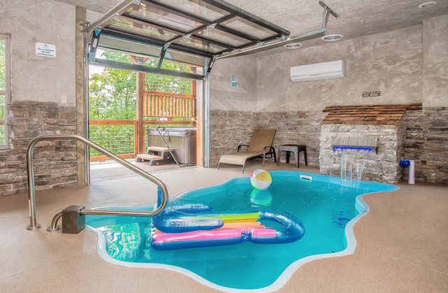 cottage indoor pool